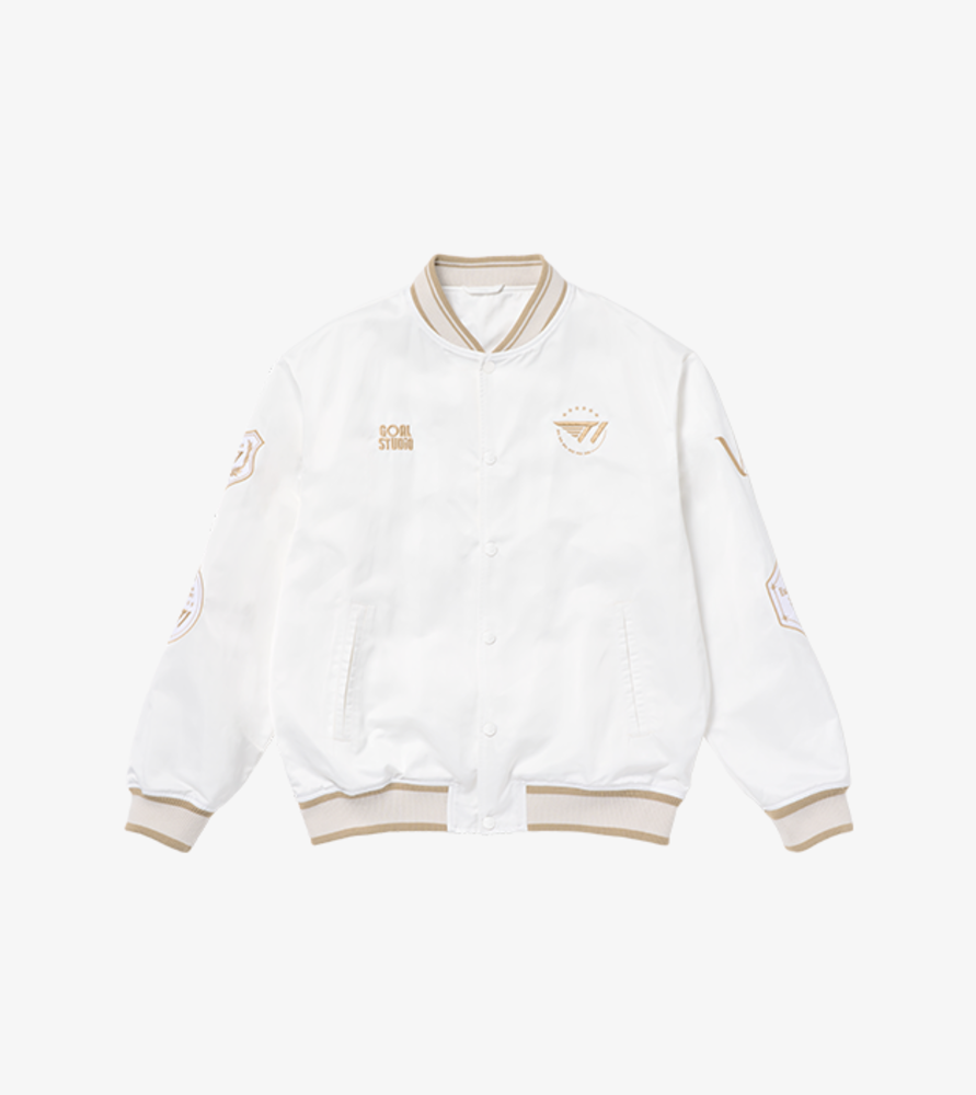 LoL] 2025 T1 World Champions Jacket White – Shop T1 EU