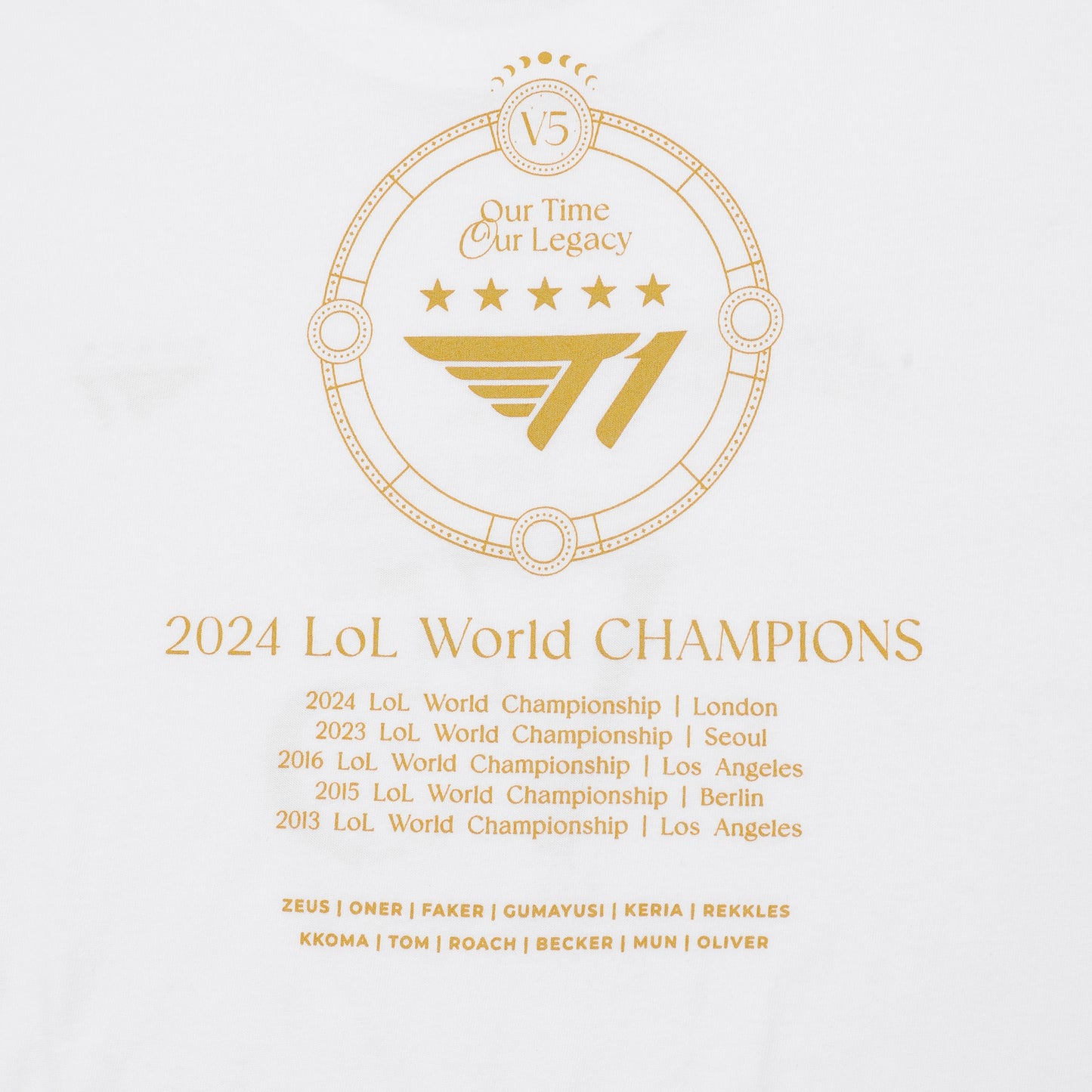 2024 T1 World Champions T-Shirt