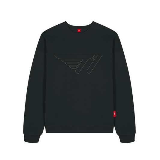 T1 Mono Outline Crewneck Sweatshirt