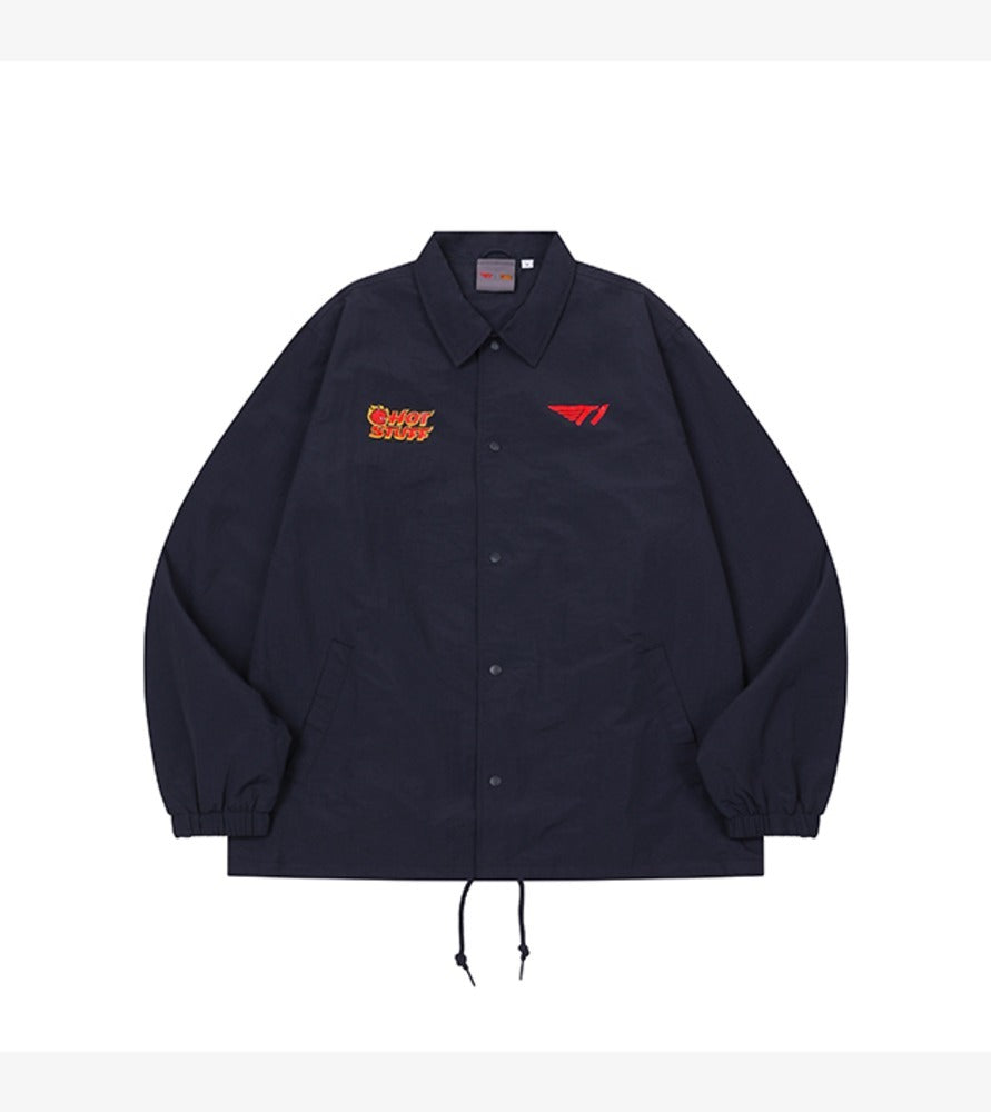 [T1 x Hot Stuff] Coach Jacket