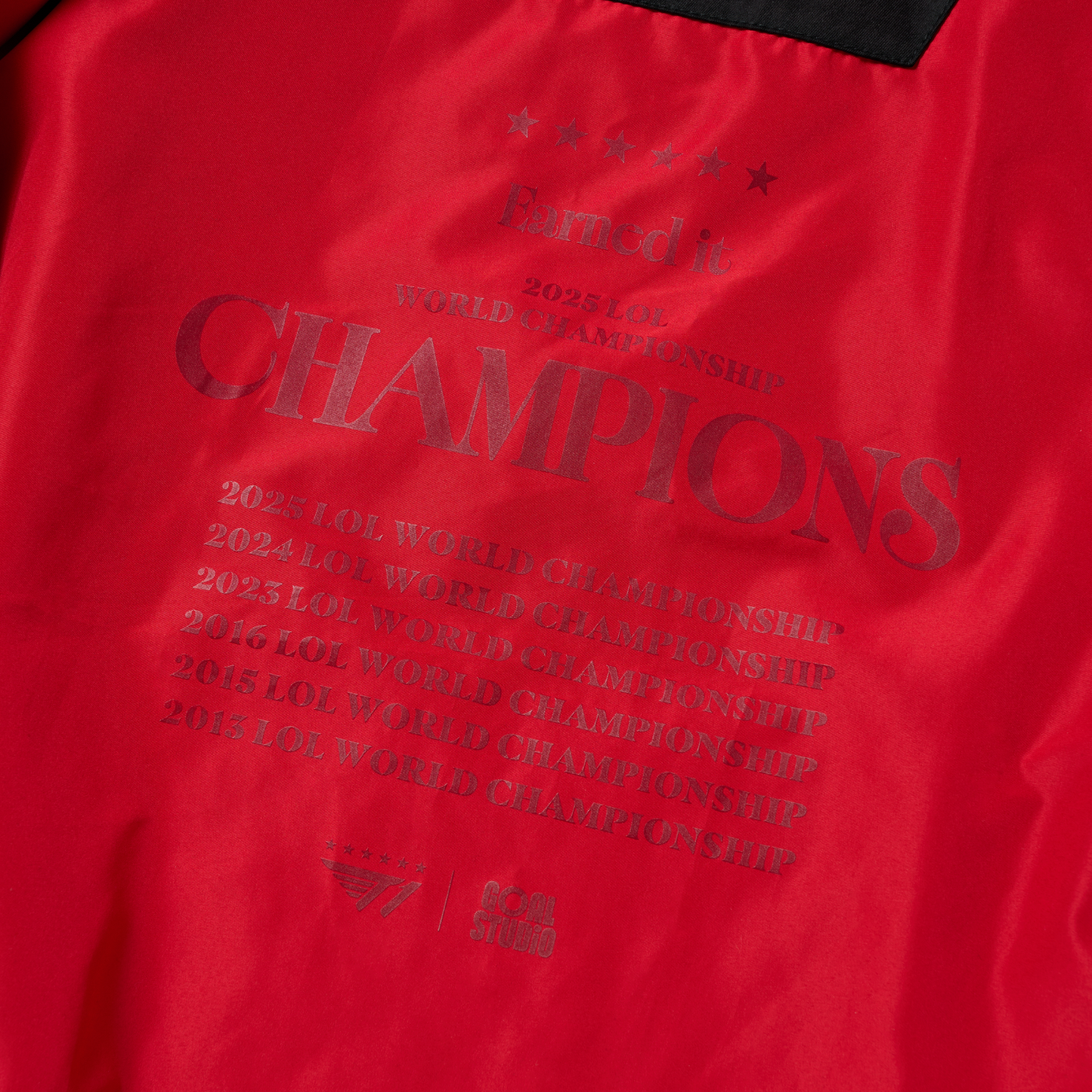 [LoL] 2025 T1 World Champions Uniform Jacket