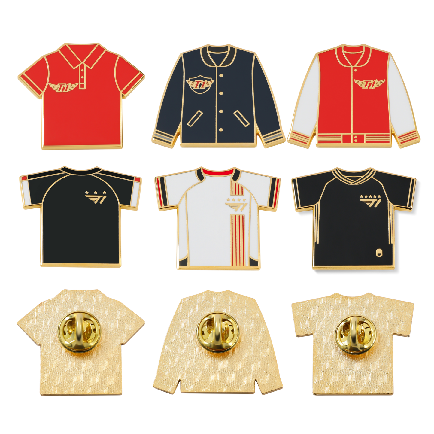 [LoL] T1 Champion's Legacy Badge Set - V6 Edition