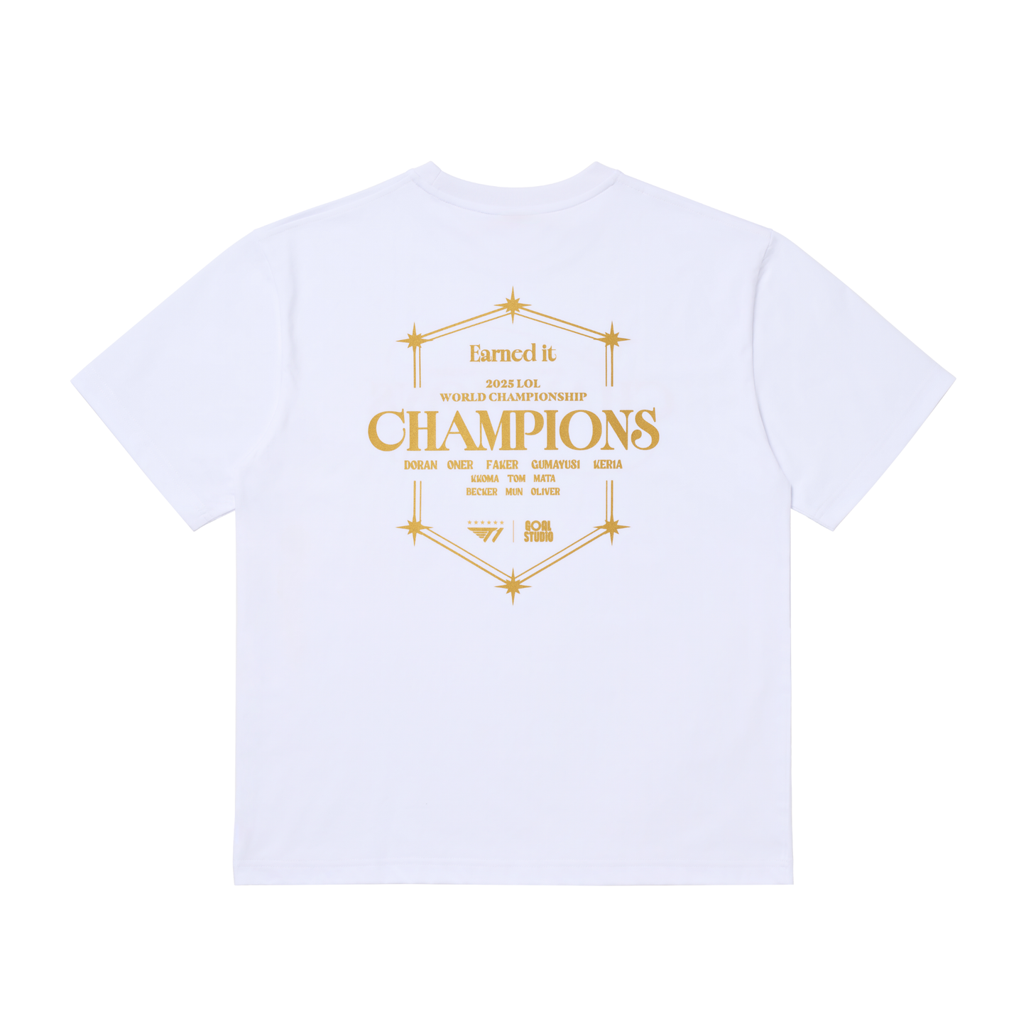 [LoL] 2025 T1 World Champions T-Shirt