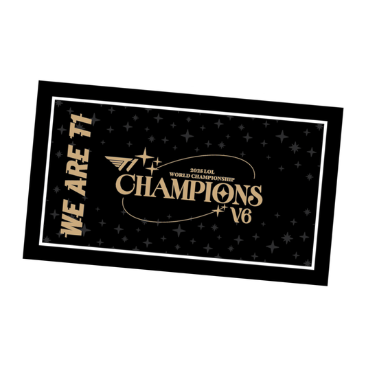 2025 T1 World Champions Supporters Flag [5x3 FT]