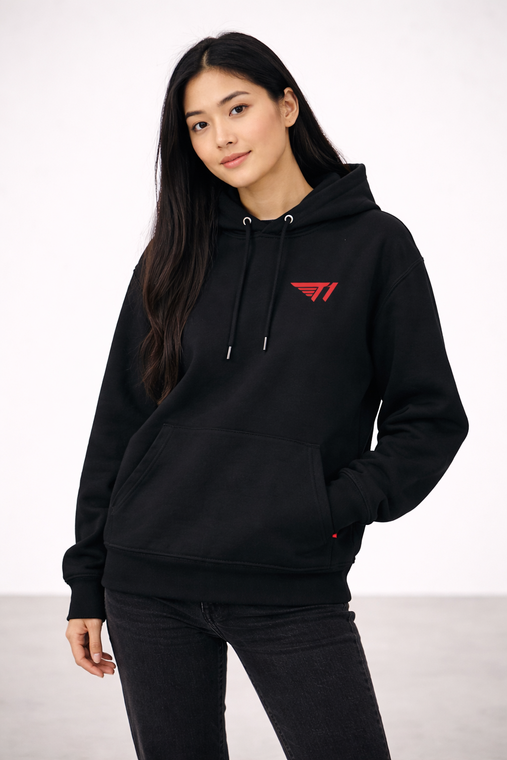 T1 Essential Back Print Logo Hoodie