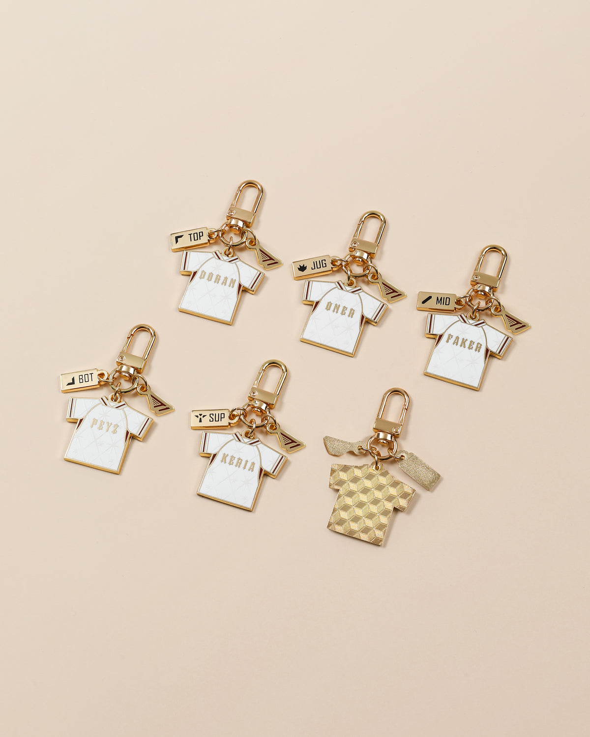[LoL] 2026 T1 Worlds Uniform Keychain