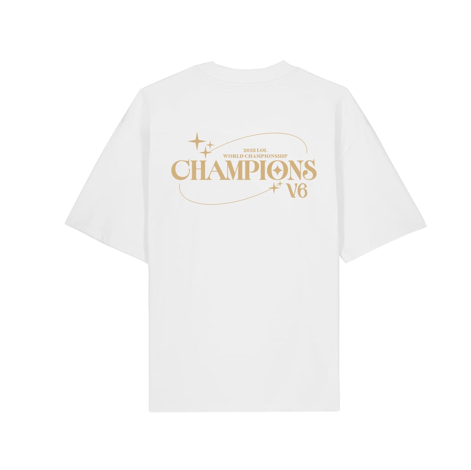 2025 T1 World Champions Legacy Collection Dropshoulder T-Shirt