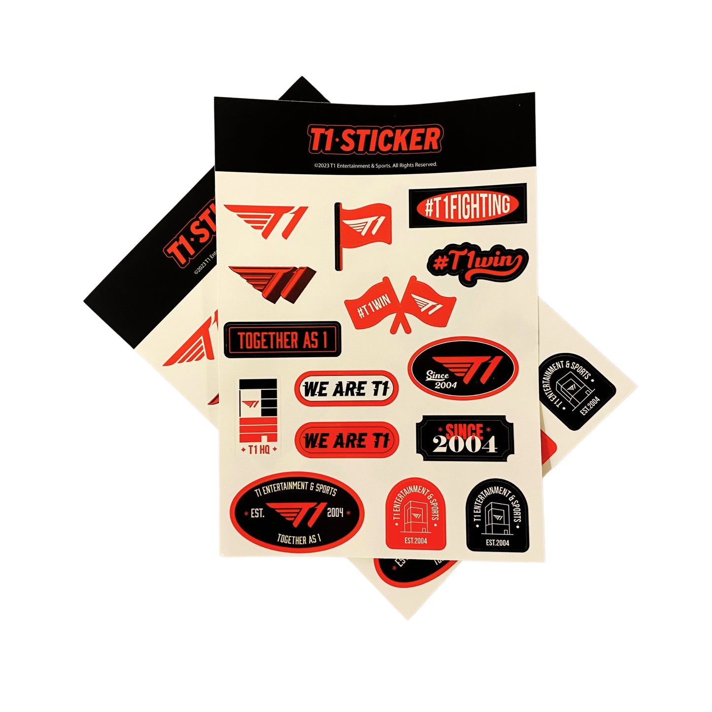 T1 A5 Sticker Set